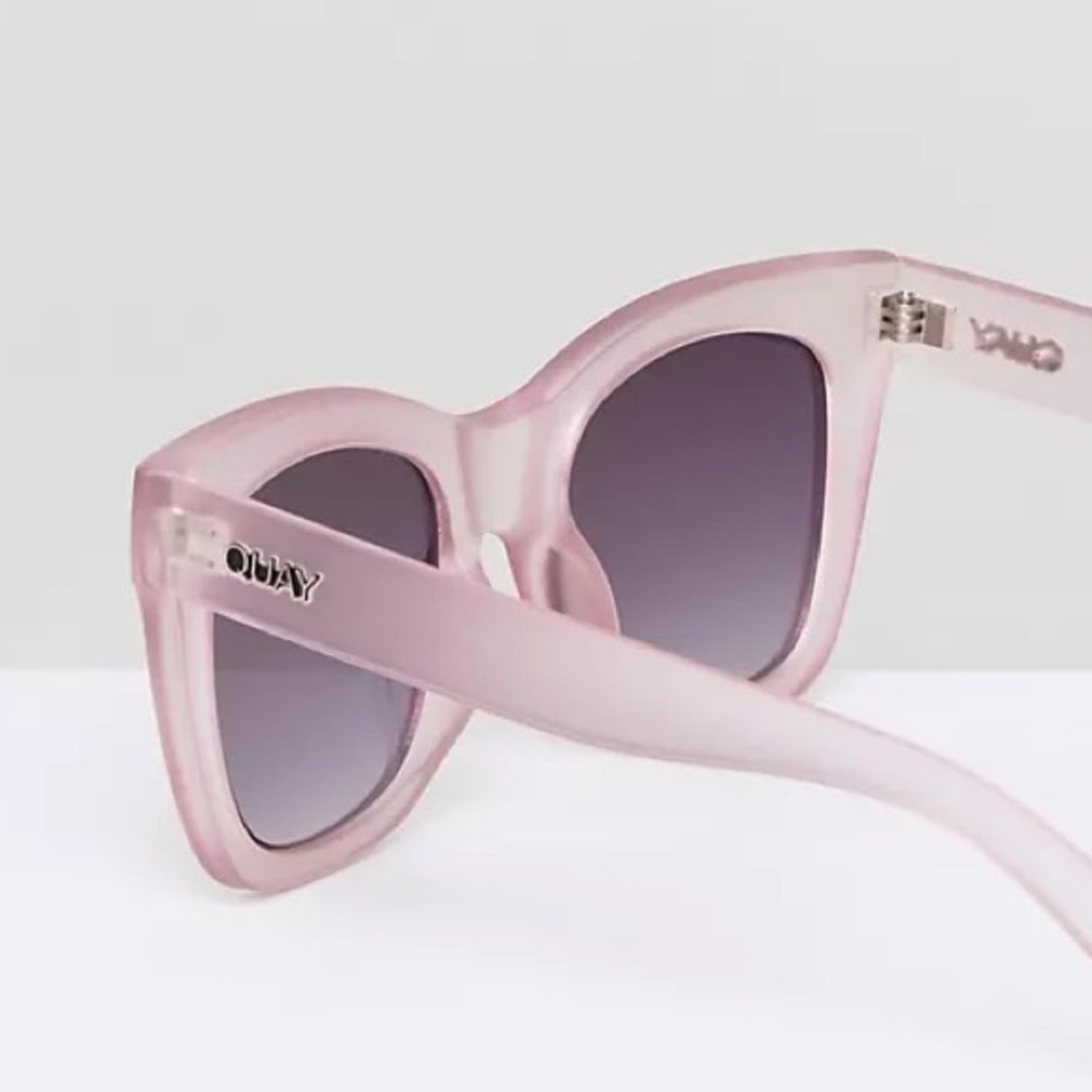 Quay Australia “after hours” pink sunglasses